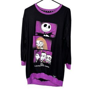 Disney's Nightmare Before Christmas Sleepshirt size Small Sub as sweater tunic